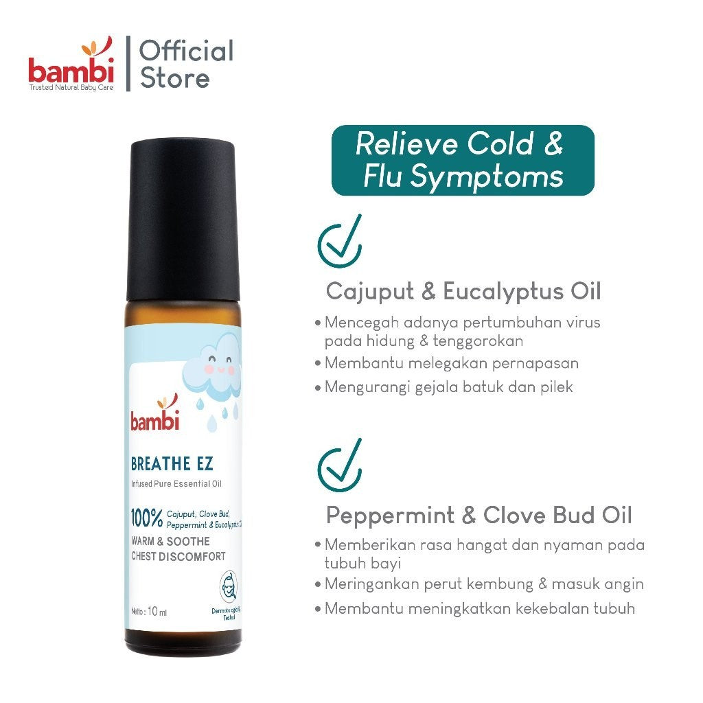 Bambi Baby Health Hero / Breathe Ez Essential Oil 10ml