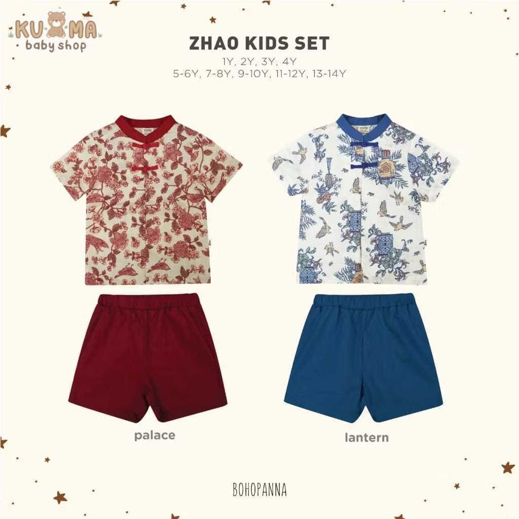 Bohopanna Zhao Kids and Baby Set / baju setelan imlek sincia cheongsam anak