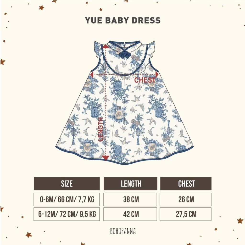 Bohopanna Boho Panna Imlek - Yue Baby and Kids Dress | Boho Panna ( CNY Dress 0-14 tahun )