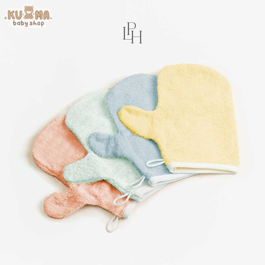 Little Palmerhaus - Bam & Boo Bamboo Washmitt SET OF 2 (Waslap Bayi) 12.0