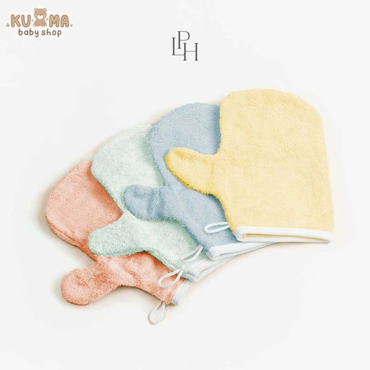 Little Palmerhaus - Bam & Boo Bamboo Washmitt SET OF 2 (Waslap Bayi) 12.0