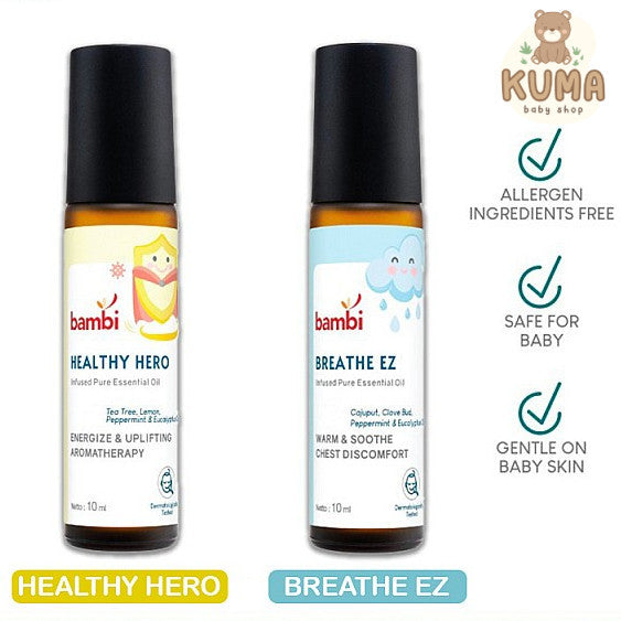Bambi Baby Health Hero / Breathe Ez Essential Oil 10ml
