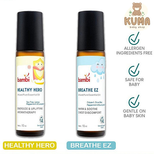 Bambi Baby Health Hero / Breathe Ez Essential Oil 10ml