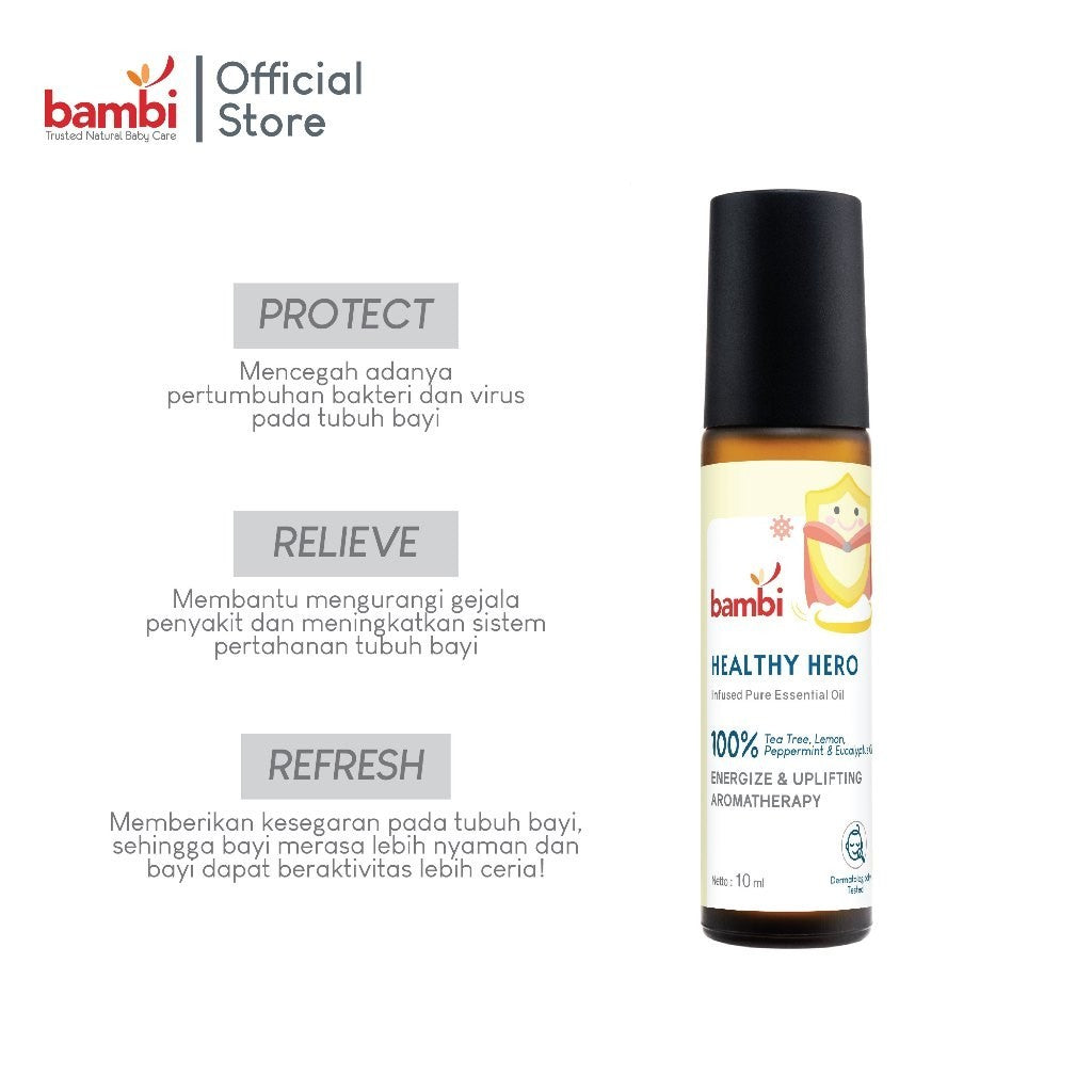 Bambi Baby Health Hero / Breathe Ez Essential Oil 10ml