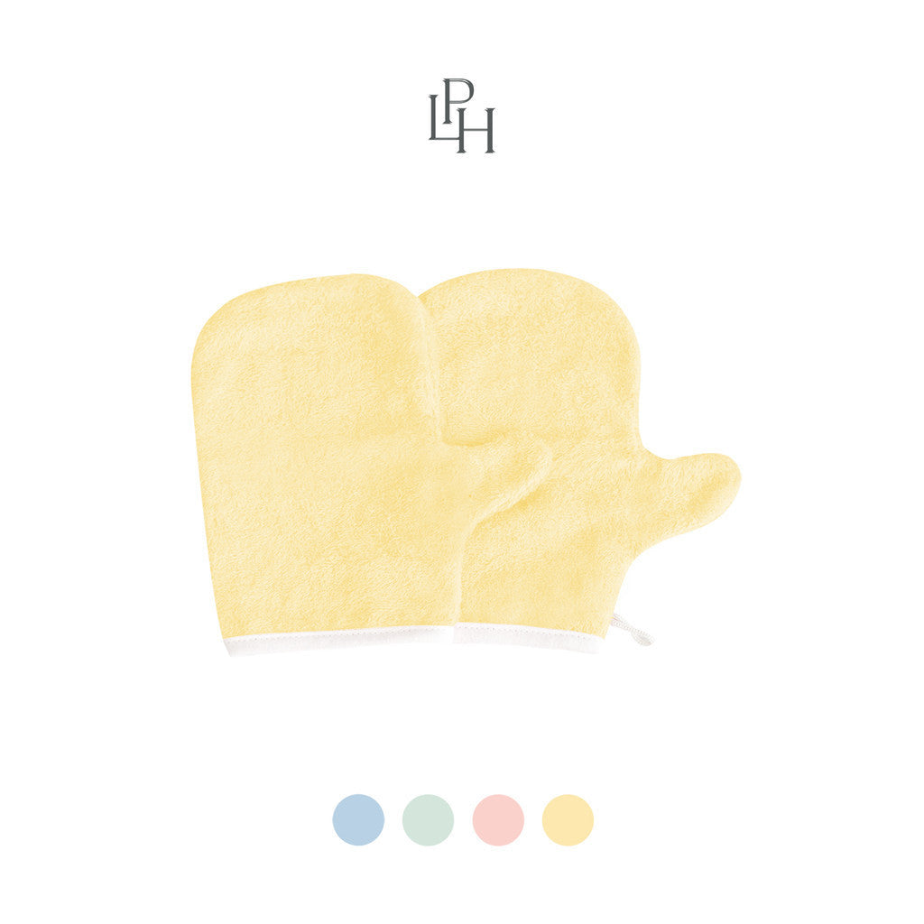 Little Palmerhaus - Bam & Boo Bamboo Washmitt SET OF 2 (Waslap Bayi) 12.0