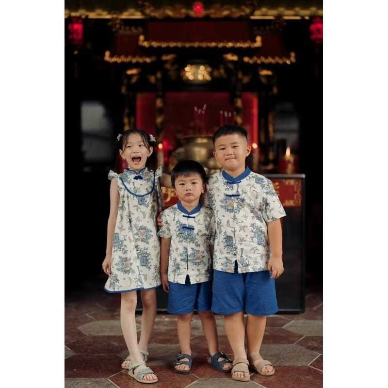 Bohopanna Zhao Kids and Baby Set / baju setelan imlek sincia cheongsam anak