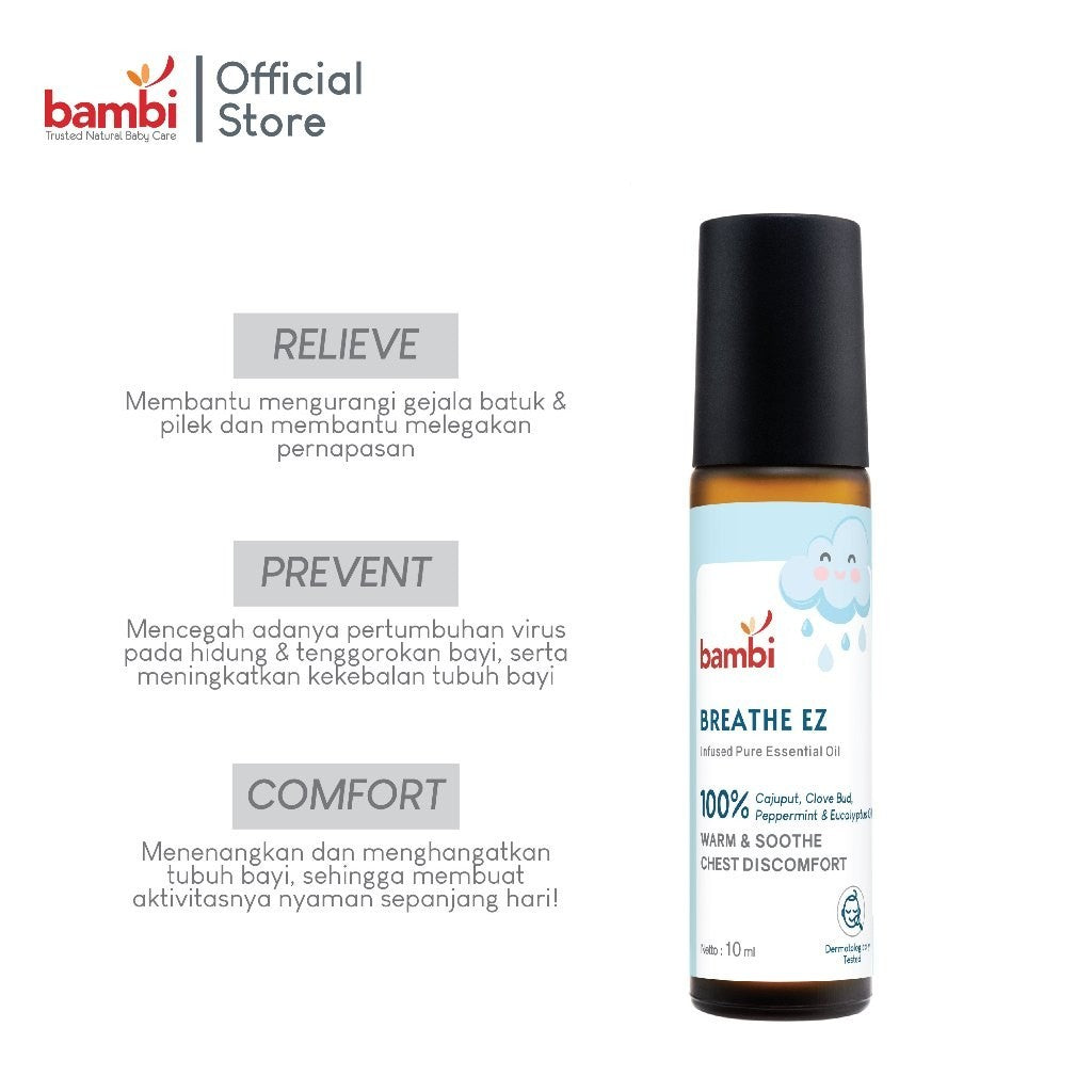Bambi Baby Health Hero / Breathe Ez Essential Oil 10ml