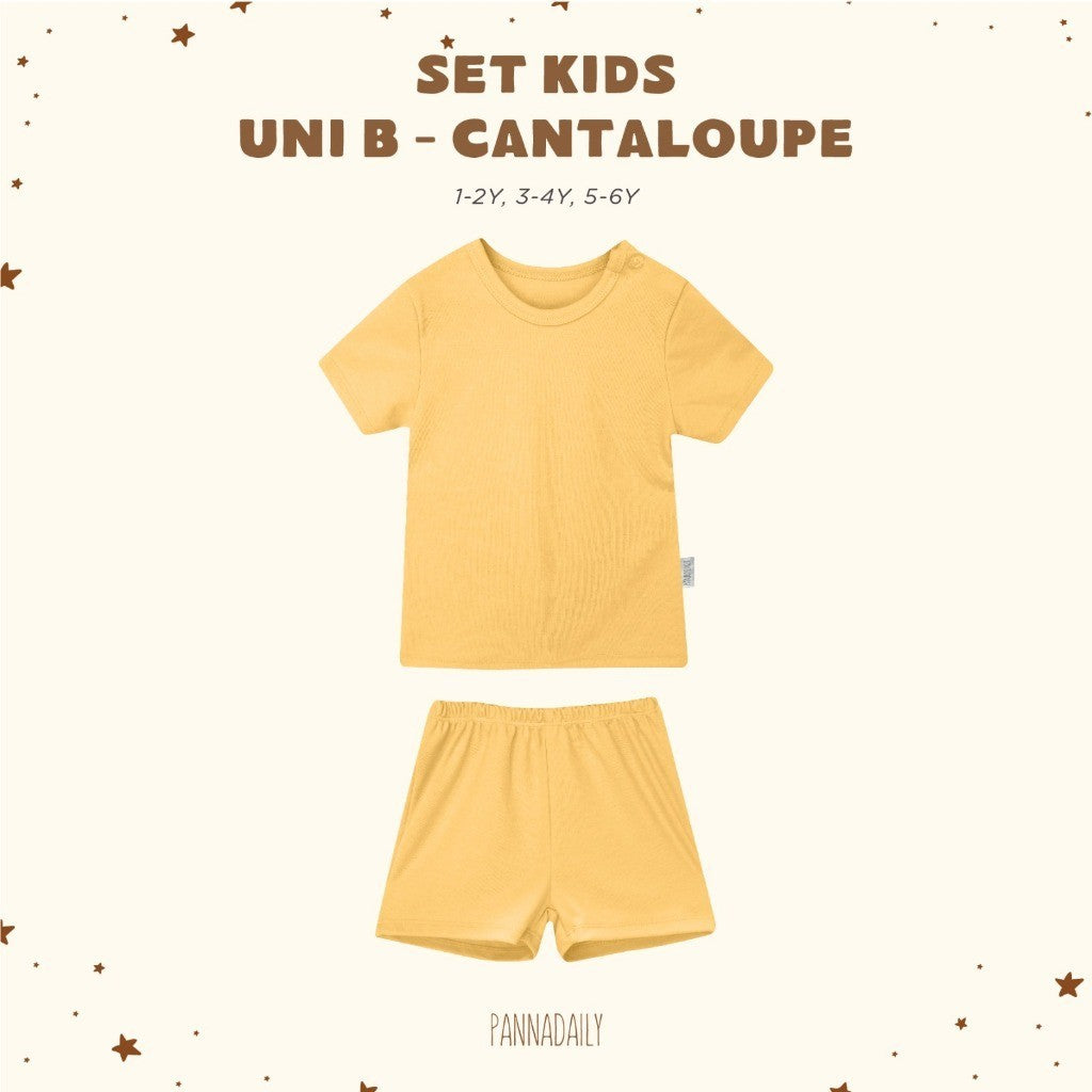 BOHOPANNA - PANNADAILY - SET KIDS UNISEX B - Setelan Baju Anak Laki-Laki