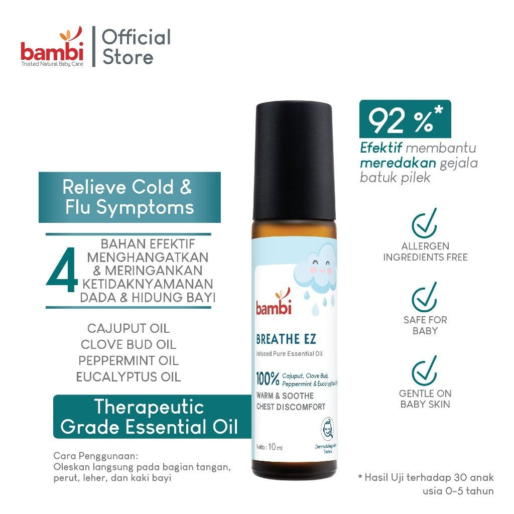 Bambi Baby Health Hero / Breathe Ez Essential Oil 10ml