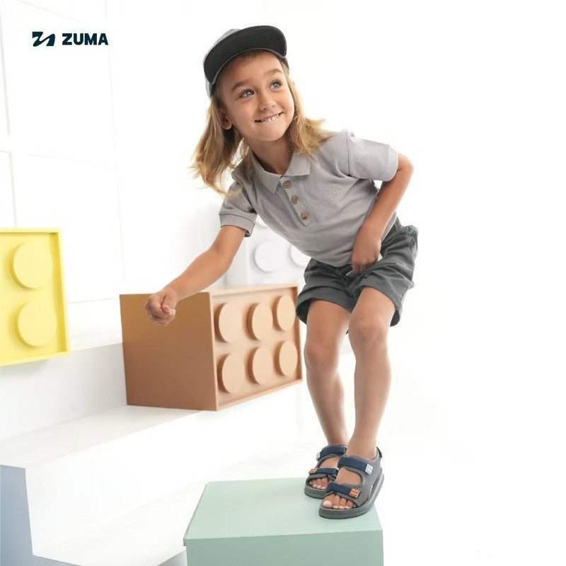 ZUMA BABY VELCRO BRICKS | SANDAL ANAK