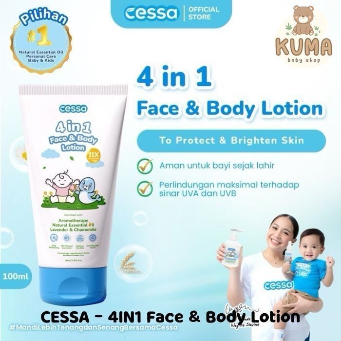 CESSA - 4IN1 Face And Body Lotion 150ml
