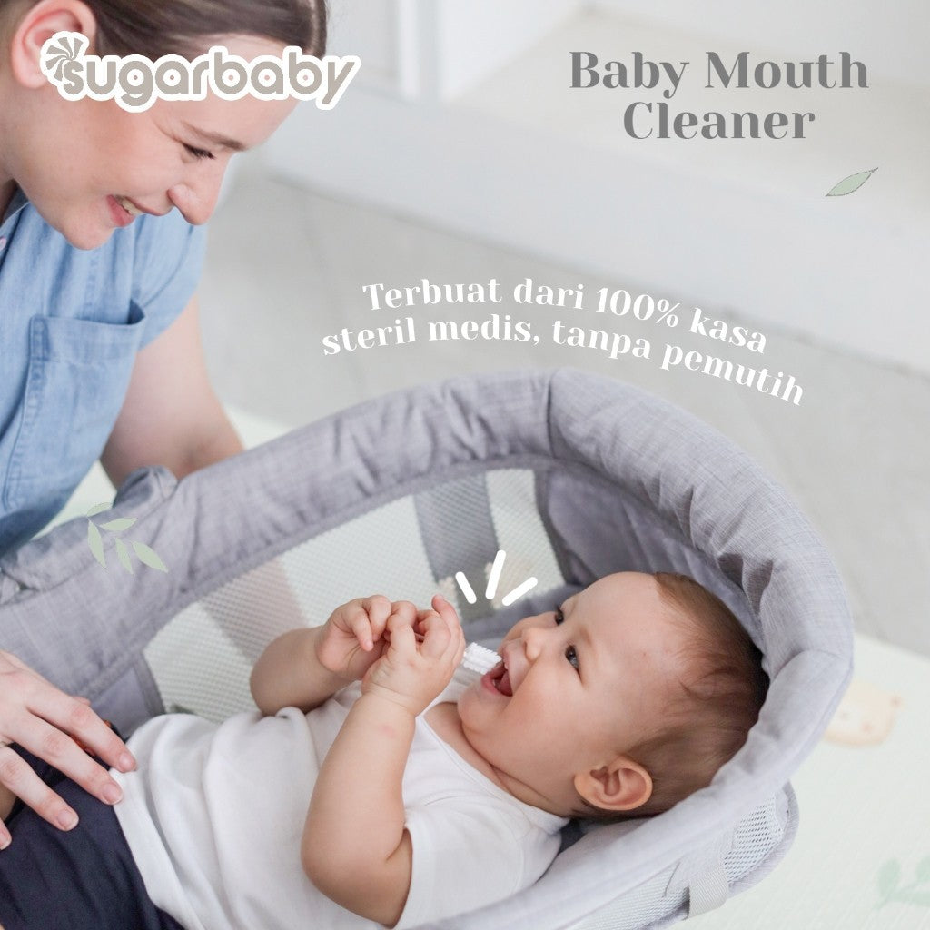 Sugarbaby Baby Mouth Cleaner pembersih mulut lidah bayi/ 30 pc Sikat gigi lidah bayi 0-2 tahun