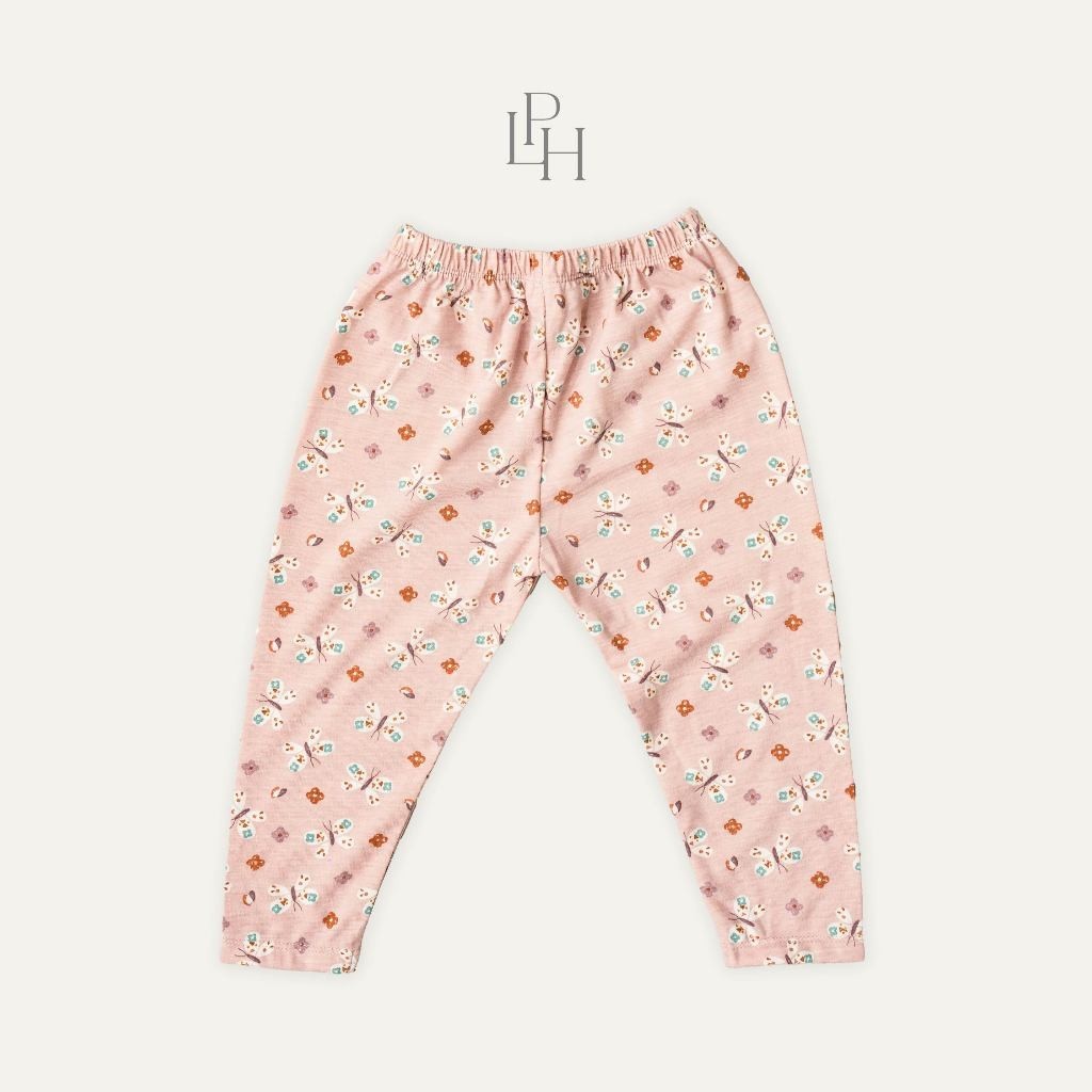 Little Palmerhaus - Little Wear Shoulder Button Long Set (Setelan Anak Lengan Panjang)
