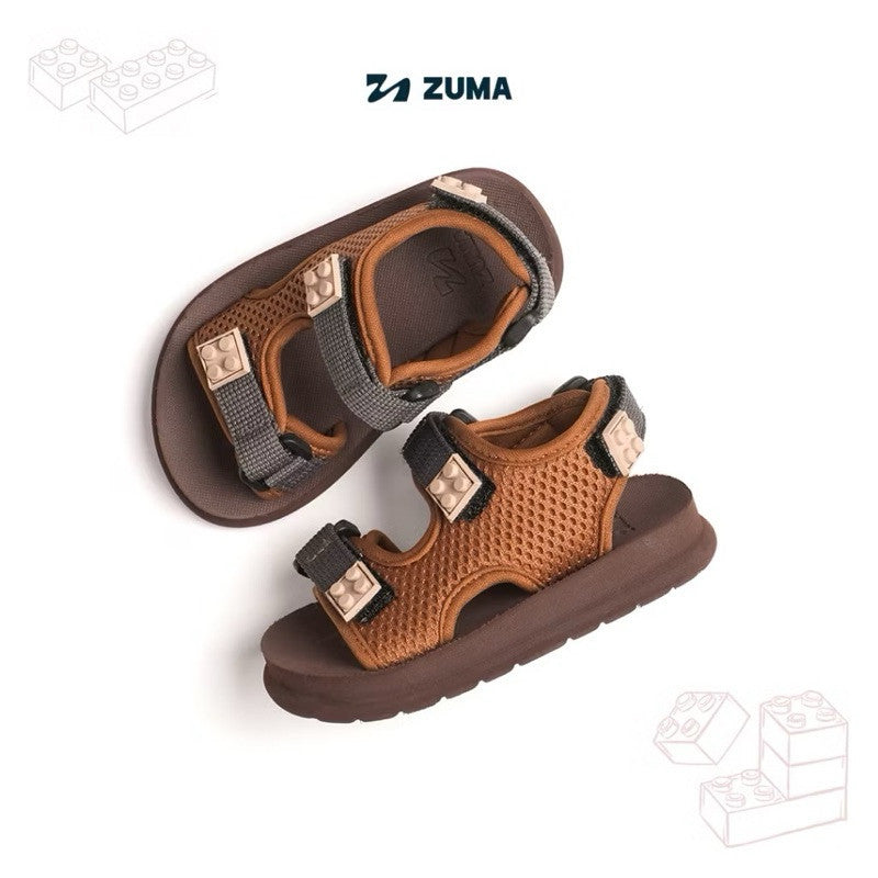 ZUMA BABY VELCRO BRICKS | SANDAL ANAK