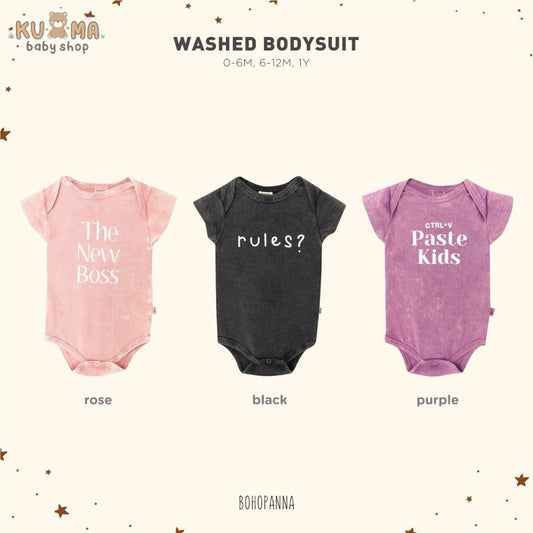BOHOPANNA - WASHED BODYSUIT - Jumper Bayi