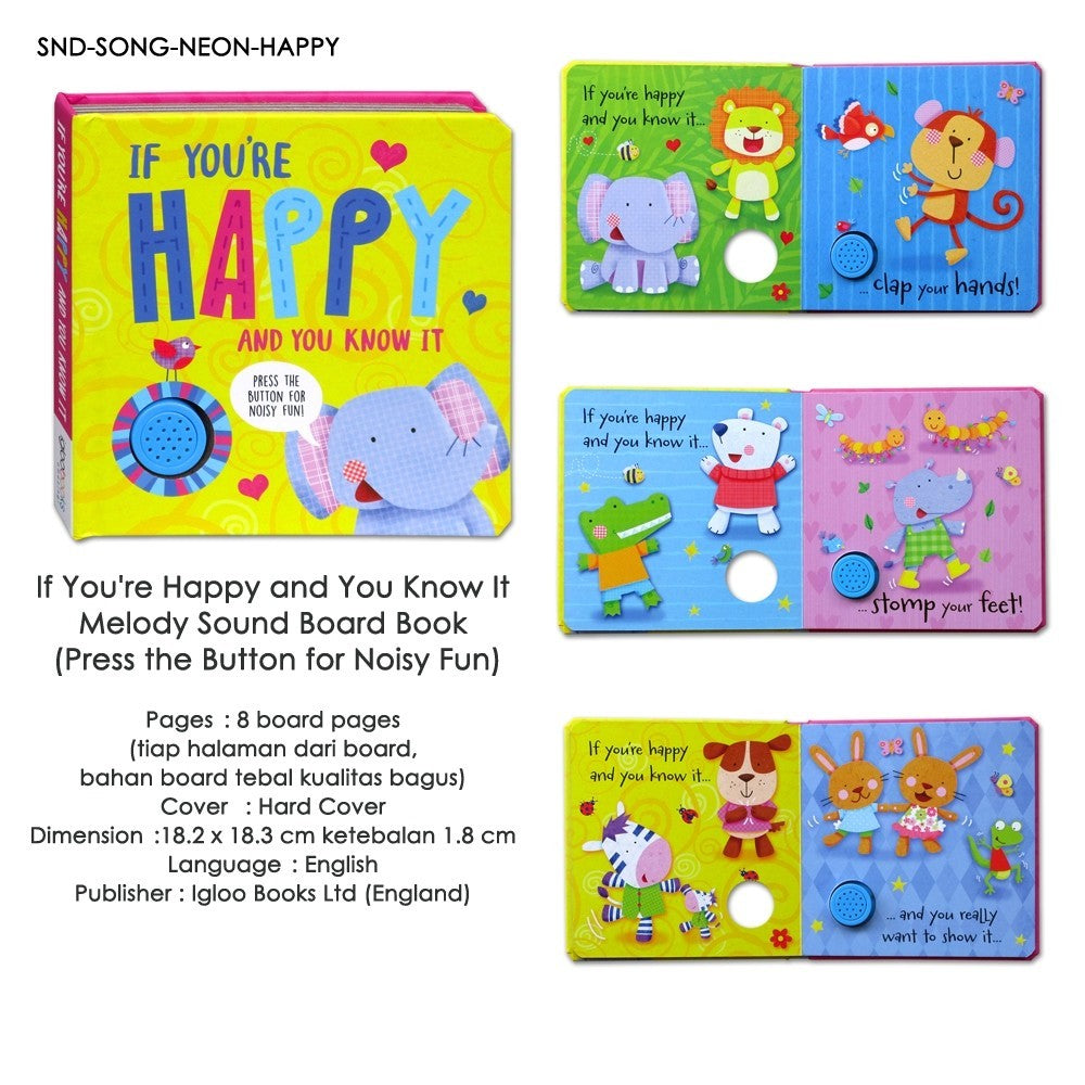 [Igloo Books] Melody Sound & Story Sound Board Books (Super Best Seller!)