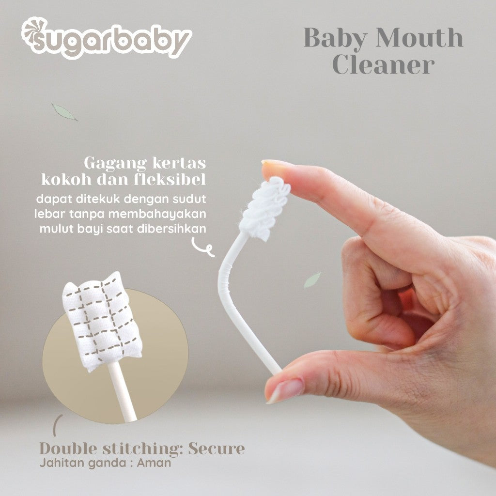 Sugarbaby Baby Mouth Cleaner pembersih mulut lidah bayi/ 30 pc Sikat gigi lidah bayi 0-2 tahun