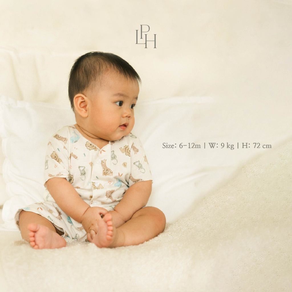 Little Palmerhaus - Little Wear Short Set (Setelan Bayi Lengan Pendek) 31.0