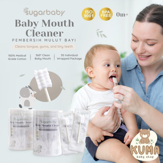 Sugarbaby Baby Mouth Cleaner pembersih mulut lidah bayi/ 30 pc Sikat gigi lidah bayi 0-2 tahun