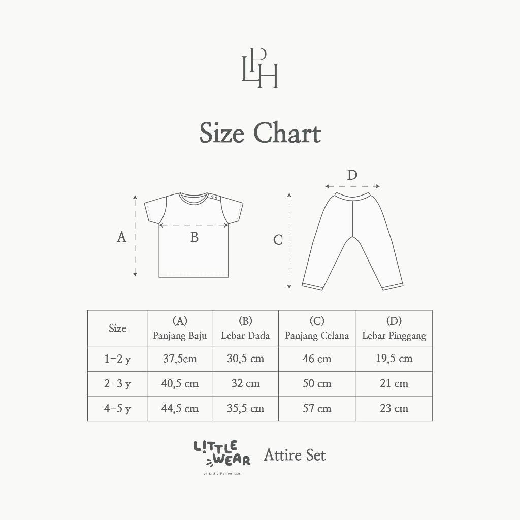 Little Palmerhaus - Little Wear Attire Set (Setelan Anak)