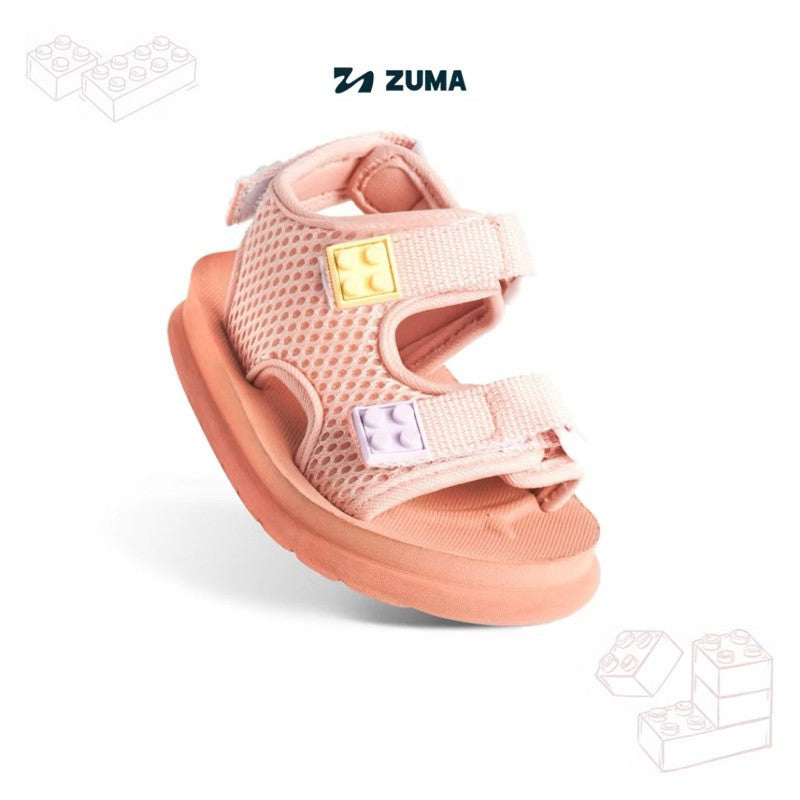 ZUMA BABY VELCRO BRICKS | SANDAL ANAK