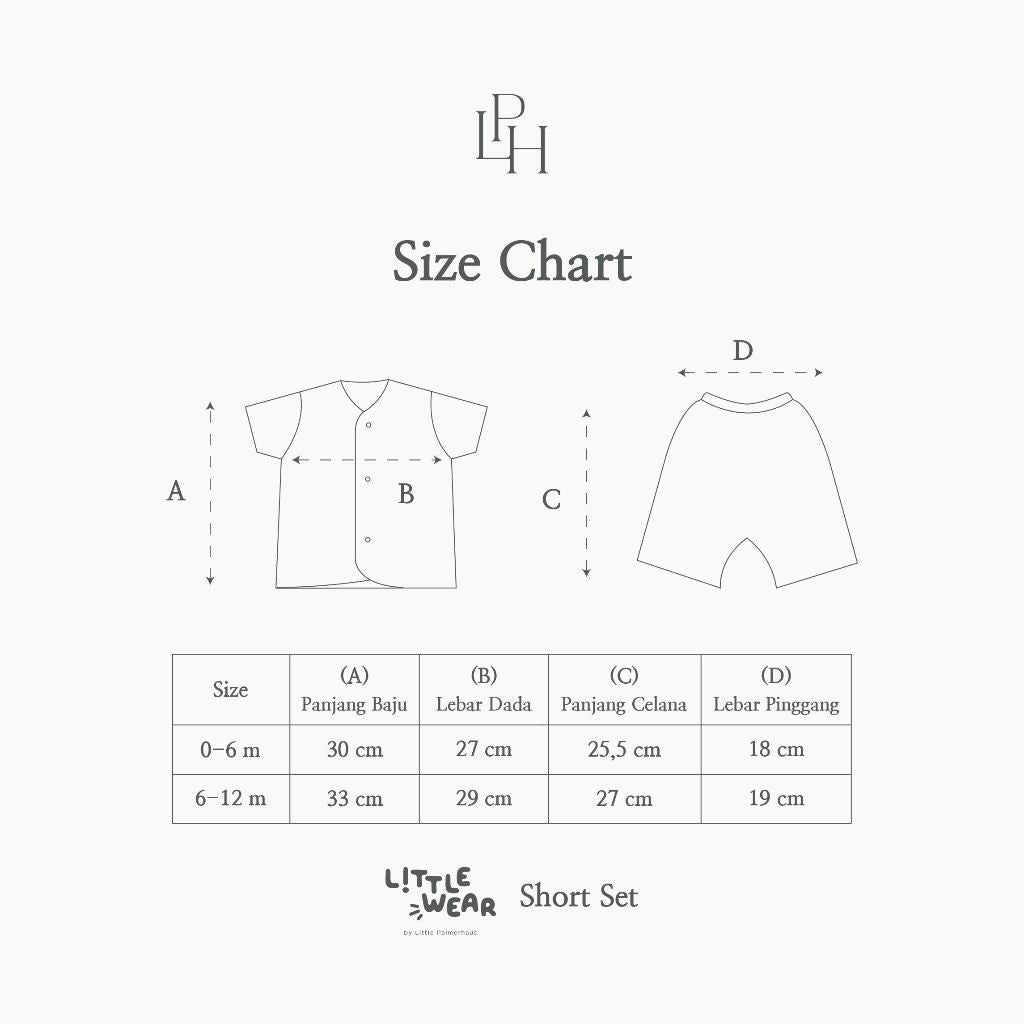 Little Palmerhaus - Little Wear Short Set (Setelan Bayi Lengan Pendek) 31.0