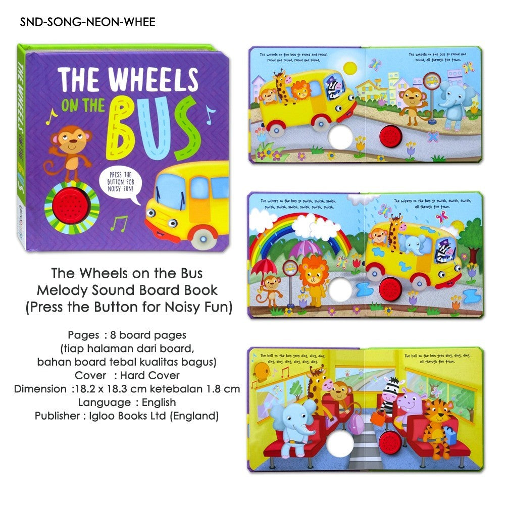 [Igloo Books] Melody Sound & Story Sound Board Books (Super Best Seller!)