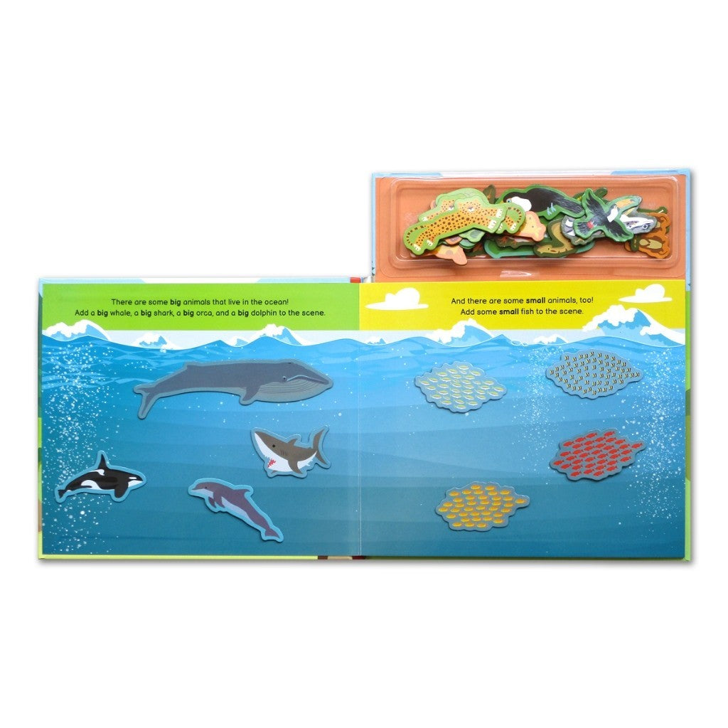 Magnetic Play and Learn Animals Contains 29 Magnets!