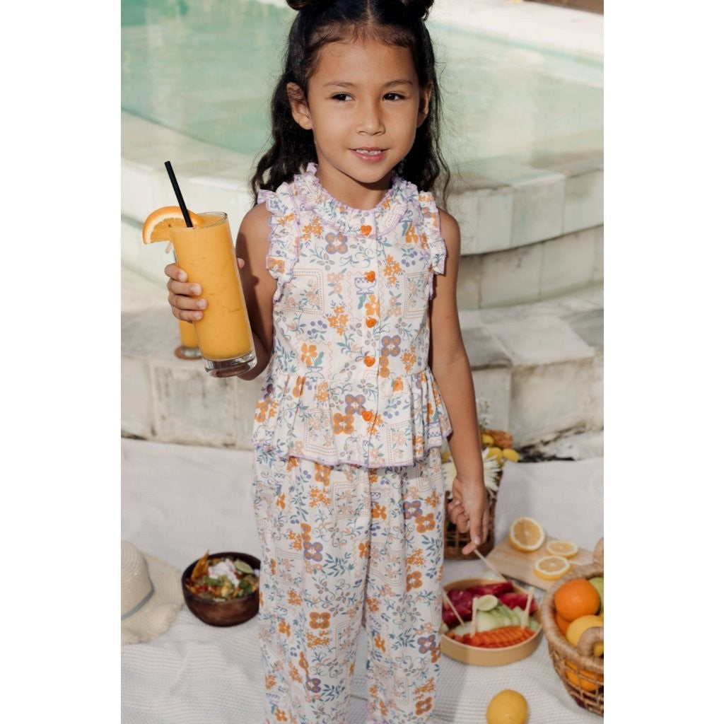 BOHOPANNA - NOLA SET - Setelan Baju Anak Perempuan