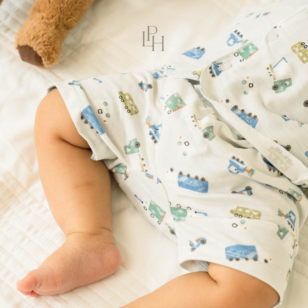 Little Palmerhaus - Little Wear Short Set (Setelan Bayi Lengan Pendek) 31.0