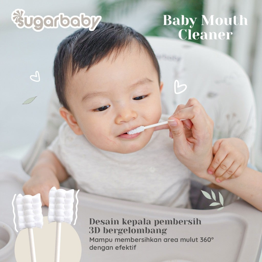 Sugarbaby Baby Mouth Cleaner pembersih mulut lidah bayi/ 30 pc Sikat gigi lidah bayi 0-2 tahun