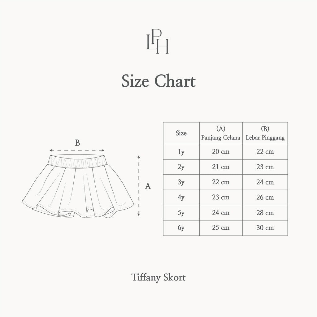 Little Palmerhaus - Tiffany Skort (Celana Rok Anak Perempuan)