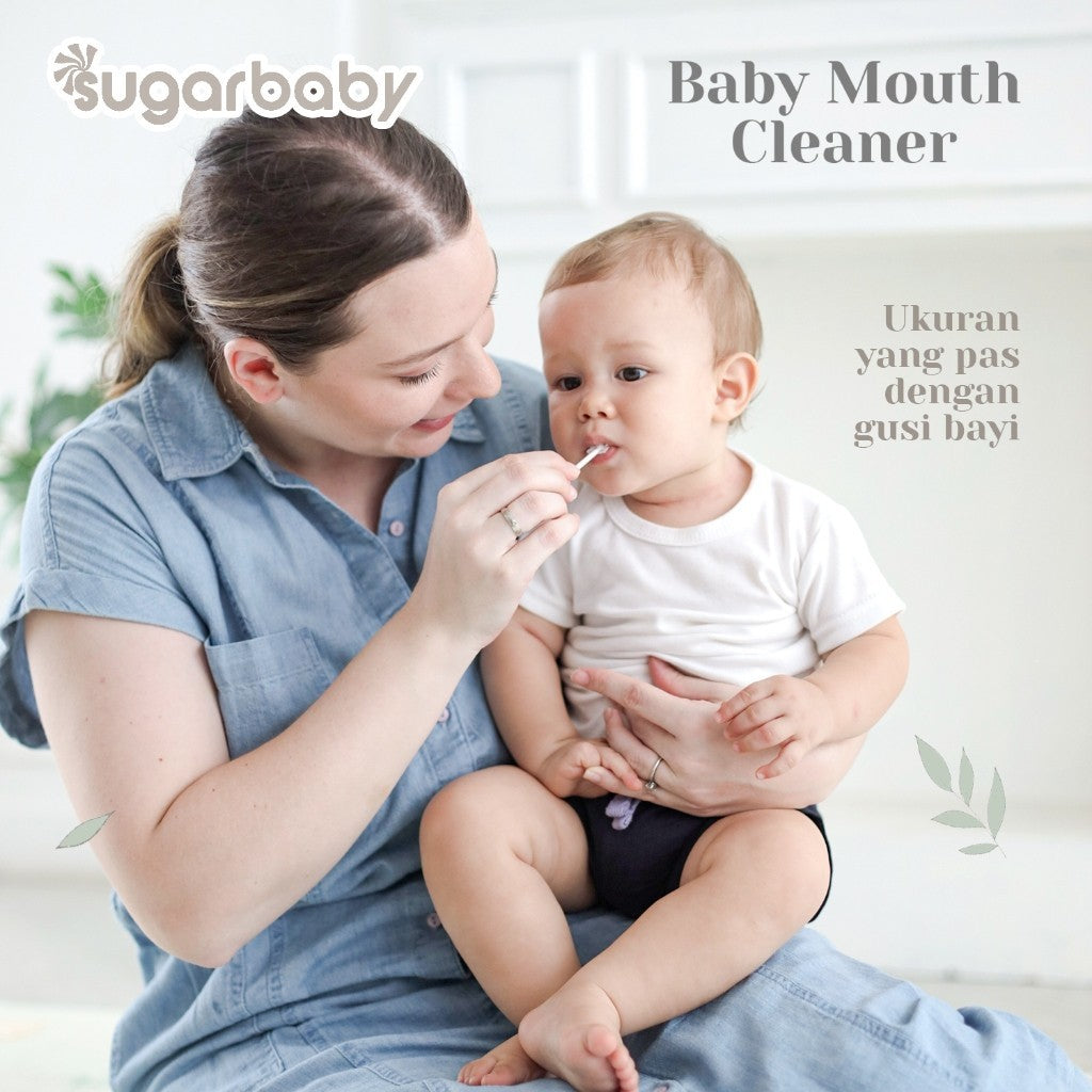 Sugarbaby Baby Mouth Cleaner pembersih mulut lidah bayi/ 30 pc Sikat gigi lidah bayi 0-2 tahun