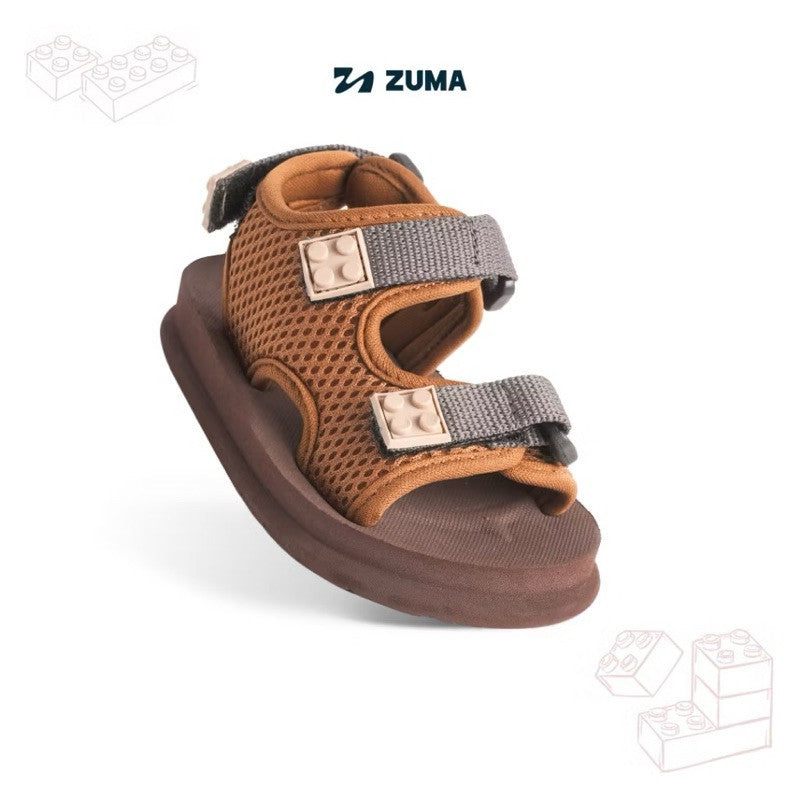 ZUMA BABY VELCRO BRICKS | SANDAL ANAK