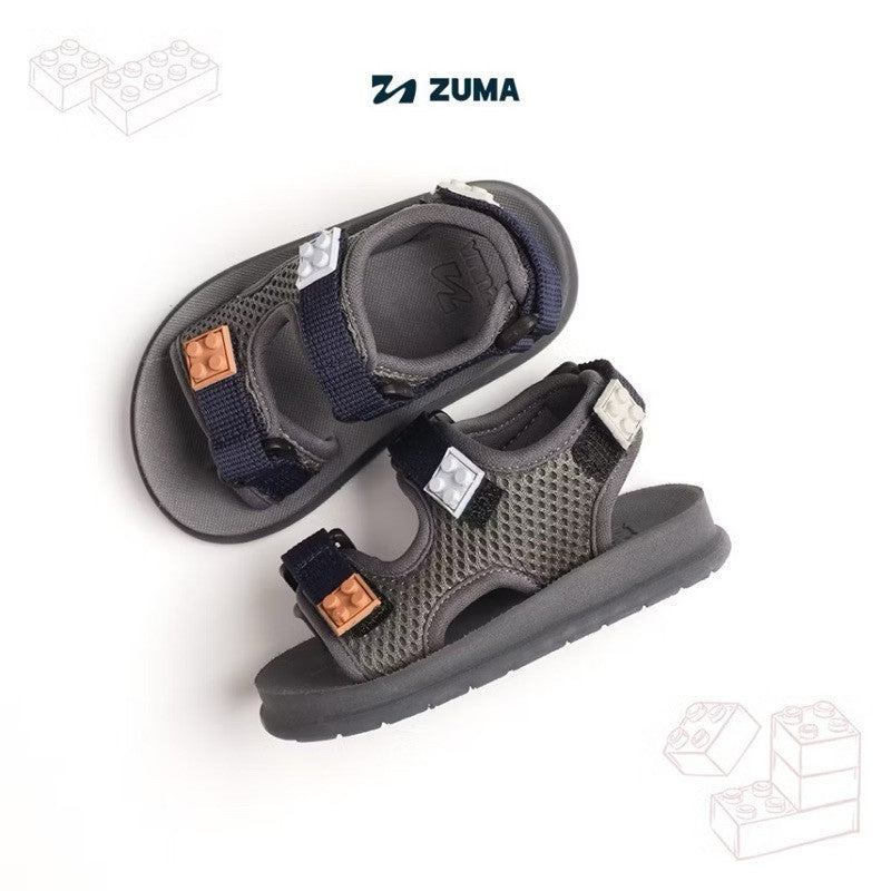 ZUMA BABY VELCRO BRICKS | SANDAL ANAK