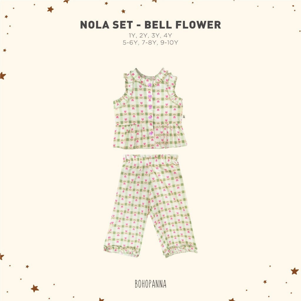 BOHOPANNA - NOLA SET - Setelan Baju Anak Perempuan