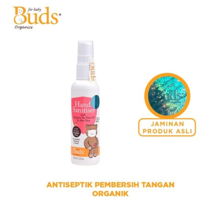 Buds Organics Hand Sanitiser - Hand Sanitizer Bayi & Anak - 60ml
