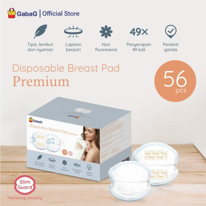 Gabag Disposable Breastpad 56 Premium Penyerap Asi