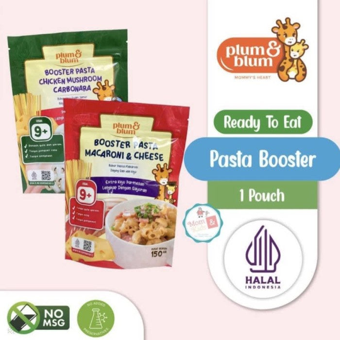 Plum & Blum Booster Pasta 150gr | BB Booster MPASI Bayi