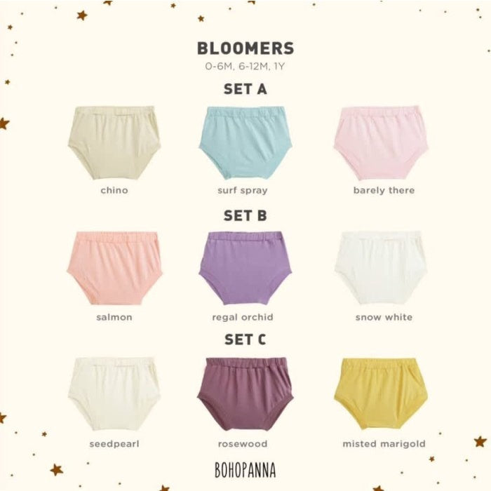 BOHOPANNA - BLOOMERS SET OF THREE - Celana dalam anak perempuan