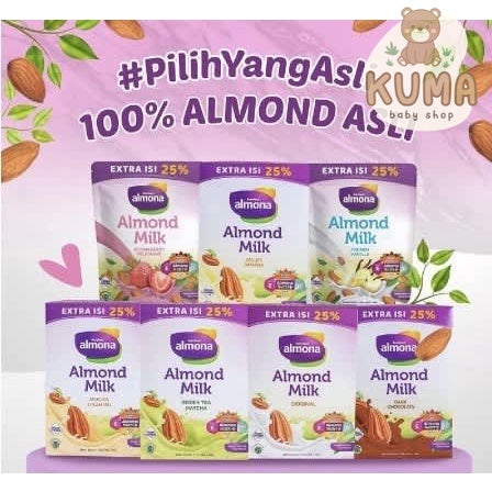 ALMONA SUSU ALMOND COOKIES MILK PELANCAR ASI BOOSTER DAIRY FREE