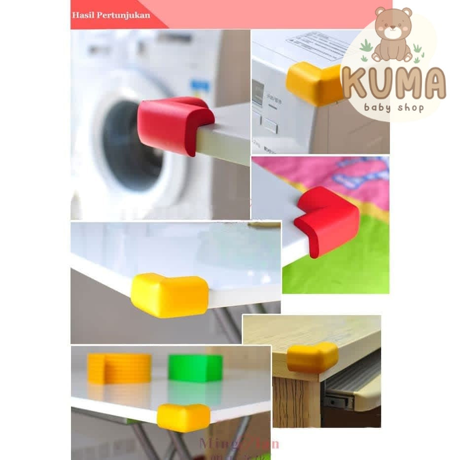 Pelindung Sudut Siku 4Pcs