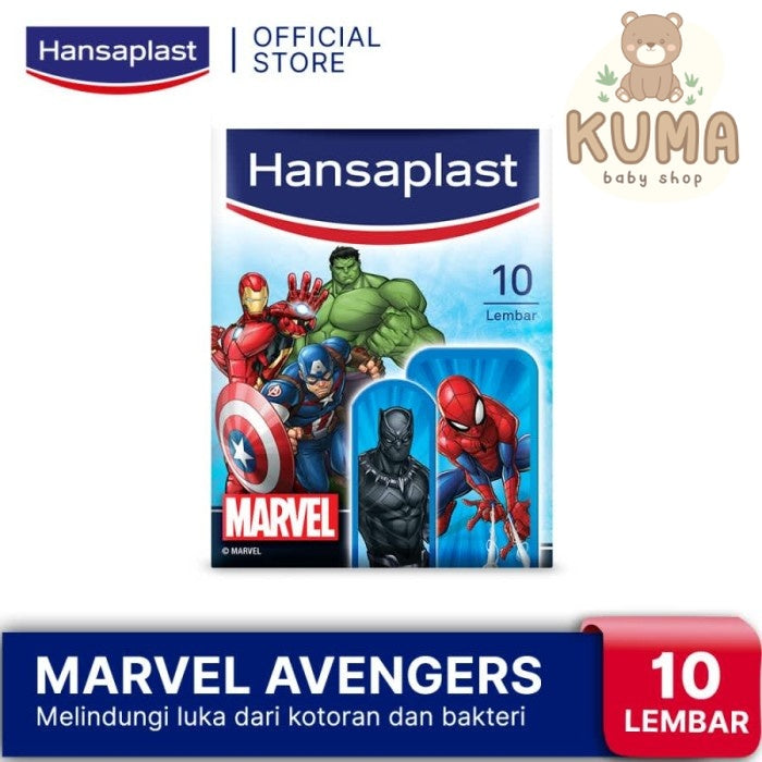 Hansaplast Marvel Avengers 10's - Plester dengan Karakter Superhero