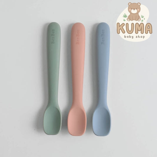 Benben Premium Silicone Spoon Sendok Makan Bayi Mpasi Silikon