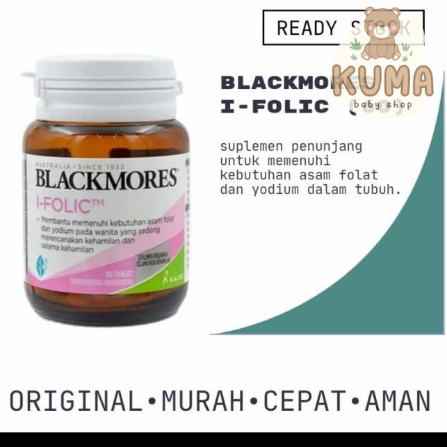 Blackmores I-Folic ifolic 60 Tablet BPOM Kalbe