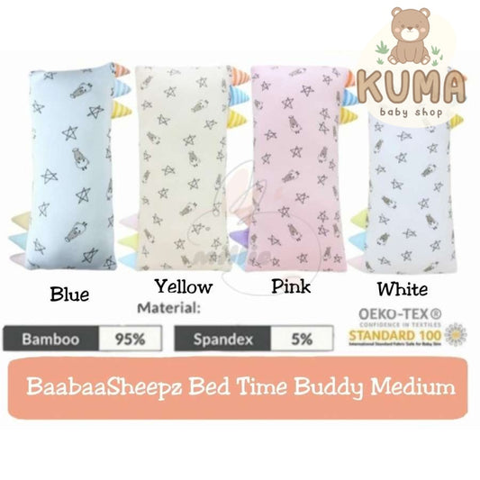 Baabaasheepz Bed time Buddy Pillow Bantal Bayi Medium Size M Baa baa sheepz