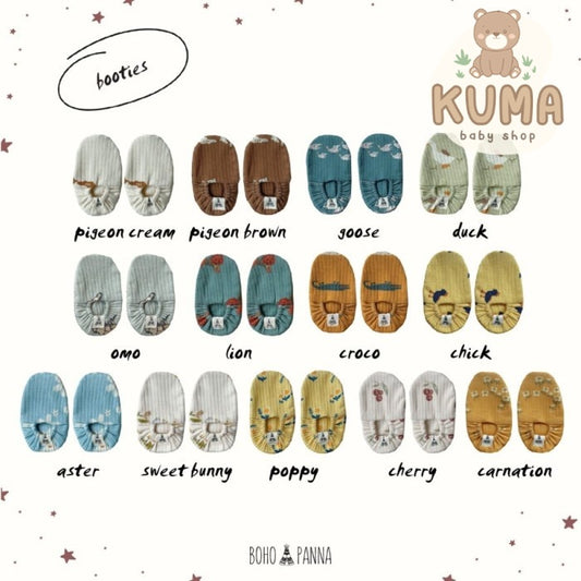 BOHOPANNA -BABY BOOTIES (2) SARUNG KAKI BAYI