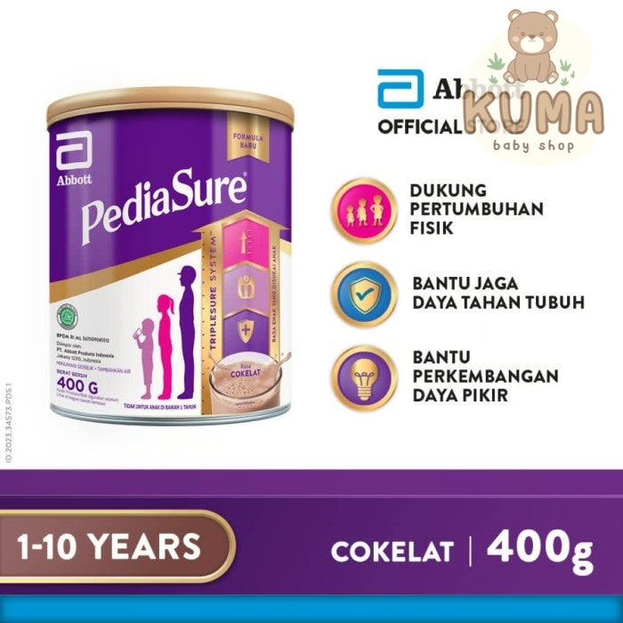 Pediasure Cokelat 400 g (1-10th) - Susu Pertumbuhan Anak