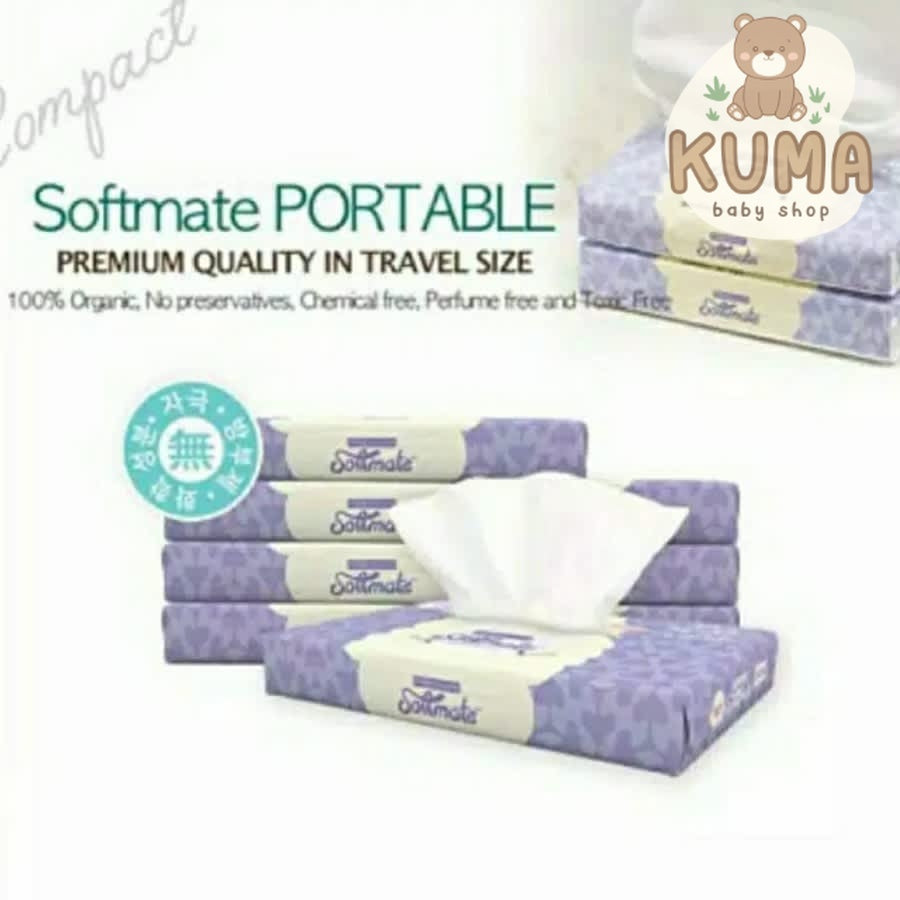 Softmate Tissue Portable 30S