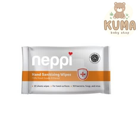 Neppi Hand Sanitizer Wipes 20S